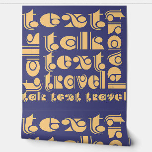 Papier Peint Logo Text Talk Travel