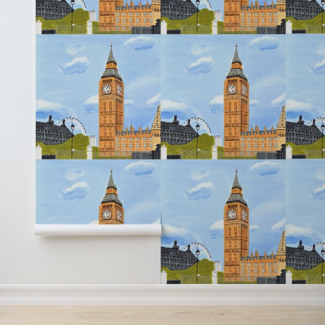 Papier Peint Londres Big Ben (Application)