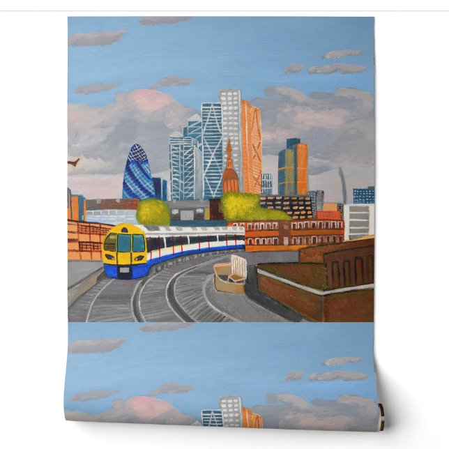 Papier Peint Londres Overground (Déroulement)