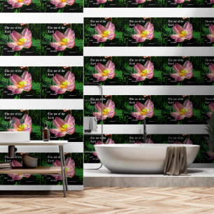 Papier Peint Lotus Blossom Nehemiah 8:10