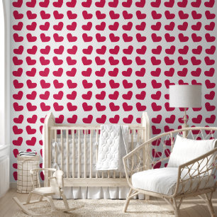 Papier Peint Love Pink Love Heart