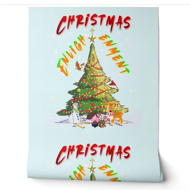 Papier Peint Lumière de Noël (Déroulement)