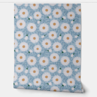 Papier Peint Luminosité éthérée : Marguerite blanche sur Peel e