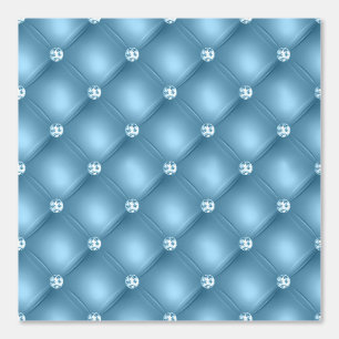 Papier Peint Luxe Blue Sparkling Seamless Motif