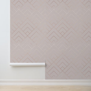 Papier Peint Luxe Elegant Motif géométrique brillant
