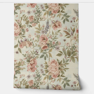 Papier Peint Luxury Vintage British Classic Floral Countryside
