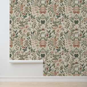 Papier Peint Luxury Vintage British Classic Floral Countryside