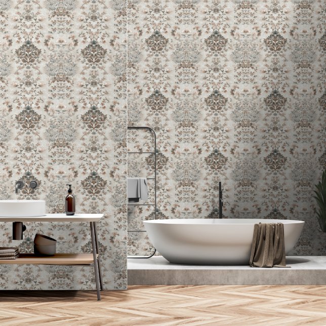 Papier Peint Luxury Vintage Imperial Floral (Salle de bain)