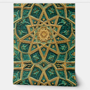 Papier Peint Luxury Vintage Oriental Islamic Geometric Floral 
