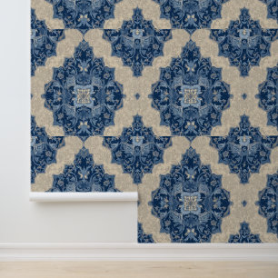 Papier Peint Luxury Vintage Oriental Islamic Geometric Floral 