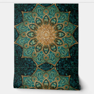 Papier Peint Luxury Vintage Oriental Islamic Geometric Floral 