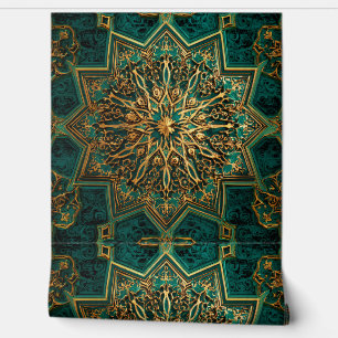 Papier Peint Luxury Vintage Oriental Islamic Geometric Floral 