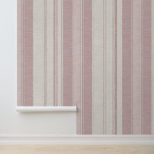 Papier Peint Luxury Vintage Parisian French Minimalist Pink