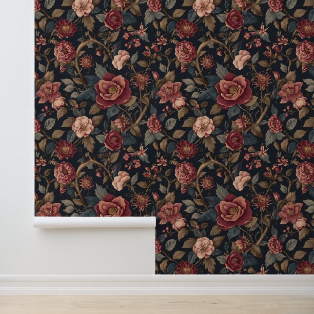 Papier Peint Luxury Vintage Royal Saffron (Application)