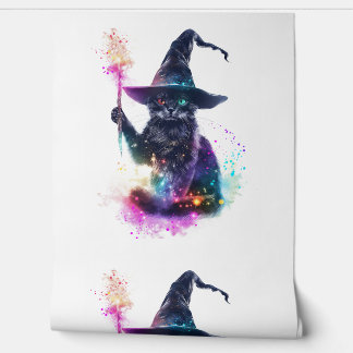 Papier Peint Magie de Chat Sorcier