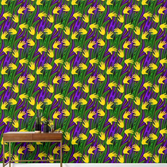 Papier Peint Mains (Couloir)