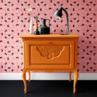 Maïs sucré rose tendance Halloween