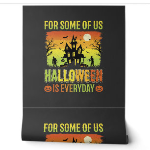 Papier Peint Maison Hantée d'Halloween Pour Certains d'Entre No