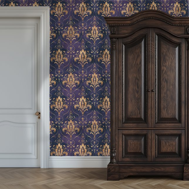 Papier Peint Majesté Vintage dorée Princesse (Gilded Vintage Majesty Princesscore Wallpaper)