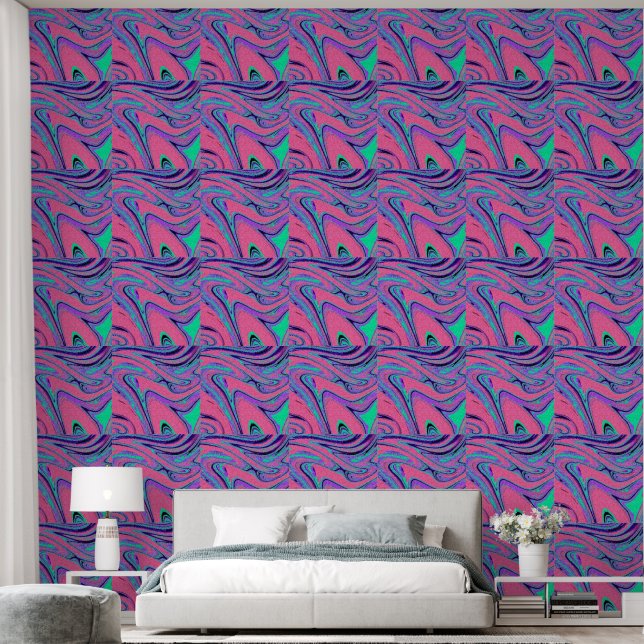 Papier Peint Marble Texture Pattern Minimalist Cute   (Chambre à coucher)