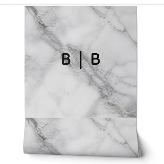 Papier Peint Marbre Blanc