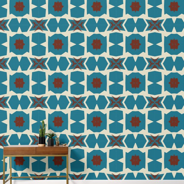 Papier Peint Maroc 3 couleur (Couloir)
