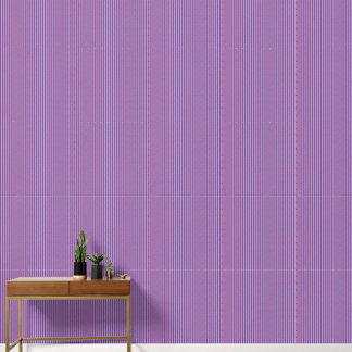 Papier Peint Mauve à rayures/violet aux teintes roses