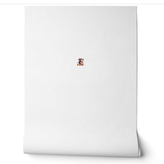 Papier Peint Méchanceté de vache diabolique (Déroulement)