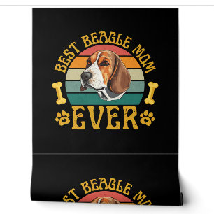 Papier Peint Meilleure maman Beagle Ever, Chien Beagle Drôle Ca