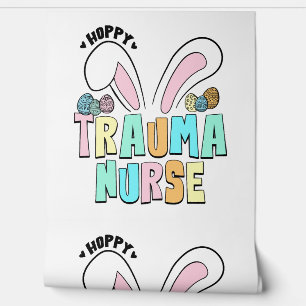 Papier Peint Mignonne Pâques Hoppy Trauma infirmière Bunny orei