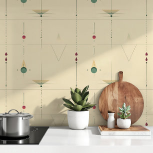 Papier Peint Minimaliste Abstrait du Bauhaus