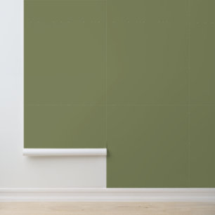 Papier peint minimaliste Trend Color Reed Green