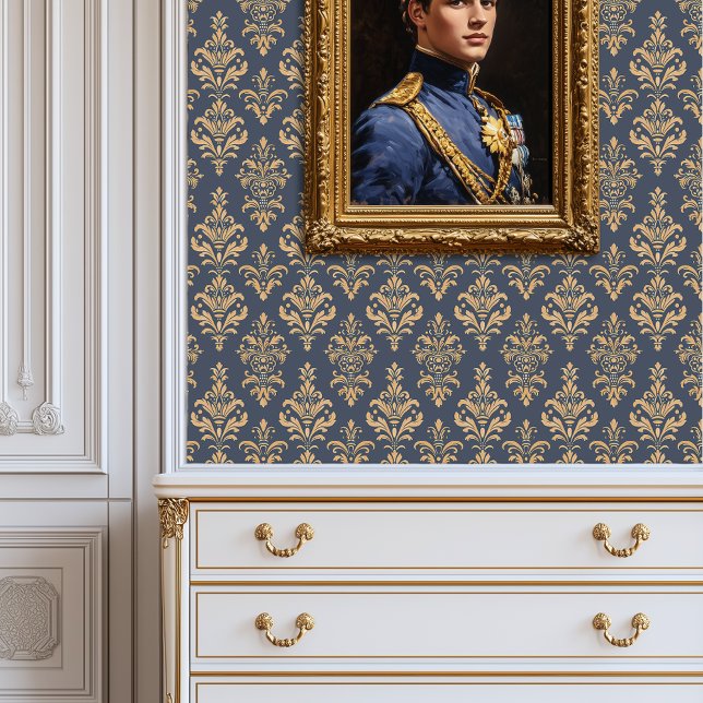 Papier Peint Minuit Gold Elegance Princesscore (Midnight Gold Elegance Princesscore Wallpaper)
