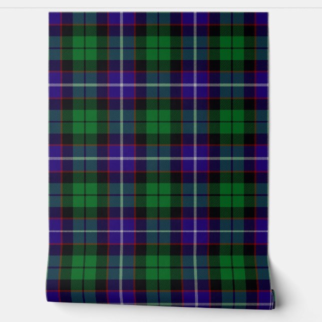 Papier Peint Mitchell Tartan Plaid Scottish Clan (Déroulement)