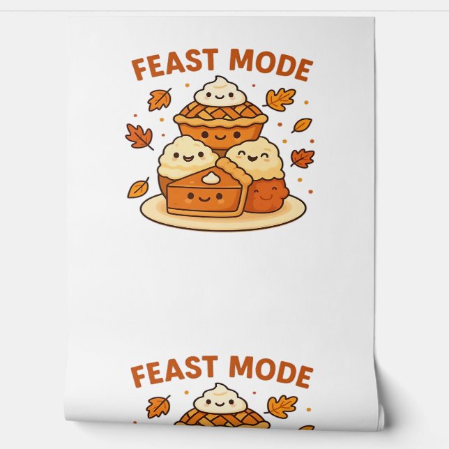 Papier Peint Mode Fête - Cute Confort d'automne Boxy T (Déroulement)