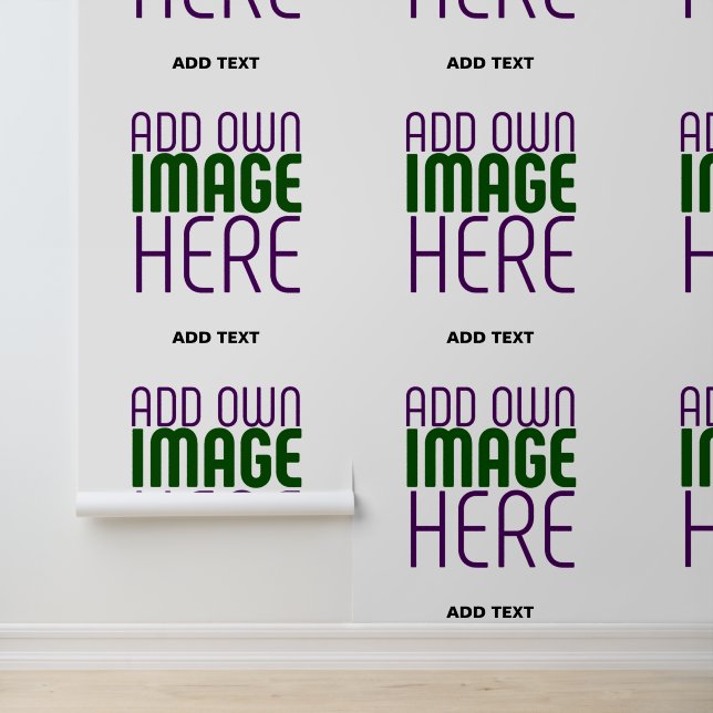 PAPIER PEINT MODÈLE DE TEXTE D'IMAGE BLANCHE SIMPLE MODERNE (Application)