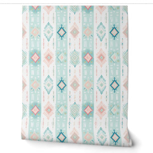 Papier Peint Moder Pastel Boho motif d'impression