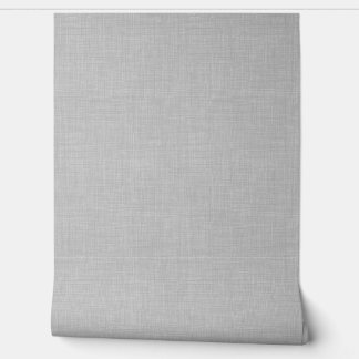Papier Peint Modern Home Office Grey Linen Look Texture