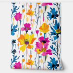 Papier Peint Moderne Maximaliste Couleur Pop Ink Floral Art<br><div class="desc">Le papier peint d'art floral Modern Maximalist Color Pop Ink est une option séduisante pour les amateurs de designs d'intérieur à la recherche d'une esthétique vibrante et audacieuse dans leur espace. Ce papier peint peel-and-stick présente un mélange captivant de motifs floraux complexes et de teintes lumineuses et accrocheuses qui insufflent...</div>