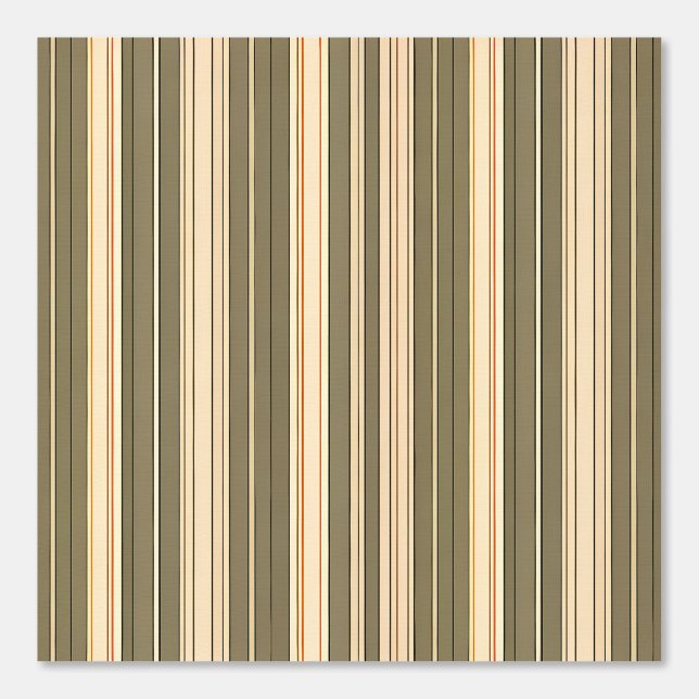 Papier Peint Moderne Rétro Grandes Olive : Verticale intemporel (Recto)