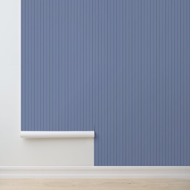 Papier Peint Moderne tendance 1" rayure bleu (Application)