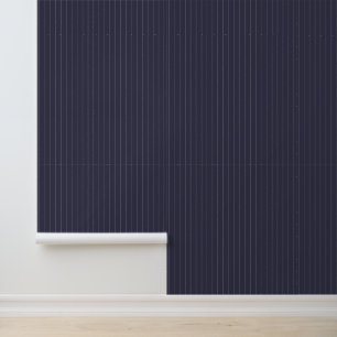 Papier Peint Moderne tendance 1" rayure fine violet foncé