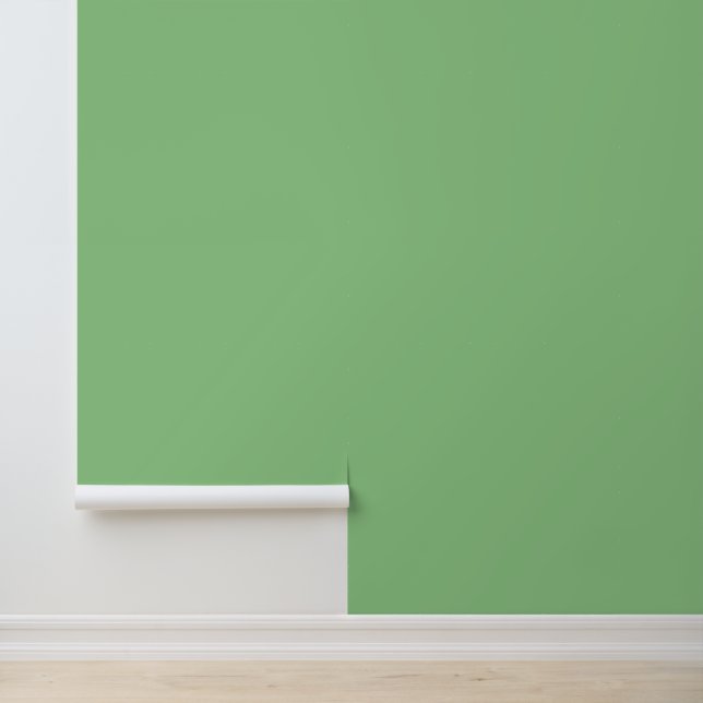 Papier Peint Moderne vert clair couleur uni simple (Application)