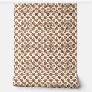 Papier Peint Moisson d'automne Mandala Peel & Stick