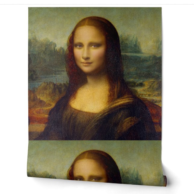 Papier Peint Mona Lisa Leonardo France (Déroulement)