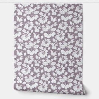 Papier peint Monochrome Berry Branch