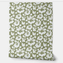 Papier peint Monochrome Berry Branch