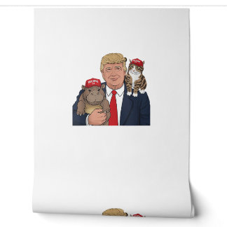 Papier Peint Moo Deng 24 Trump’s Furry Squad pour la victoire !