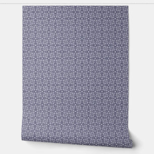 Papier Peint Mosaïque géométrique Abstraite violette à petite é