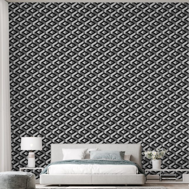 Papier peint motif (Chambre à coucher)